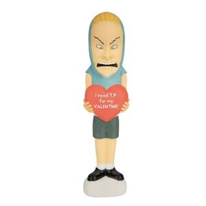 New 2026 Gemmy Beavis & Butthead Valentines Day Blow Mold Figure Butthead 14"